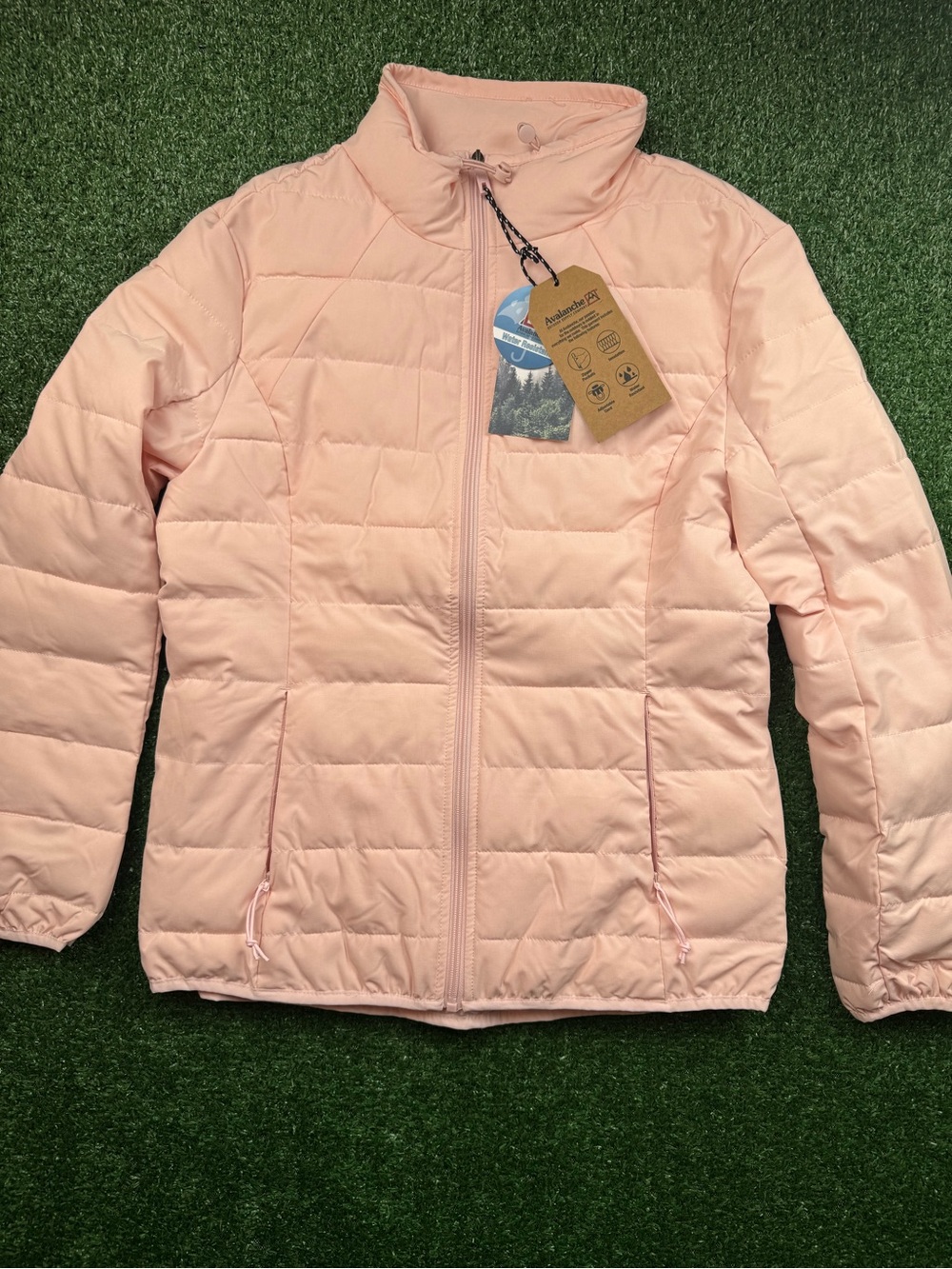 Avalanche Women's Light Pink Puffer Jacket